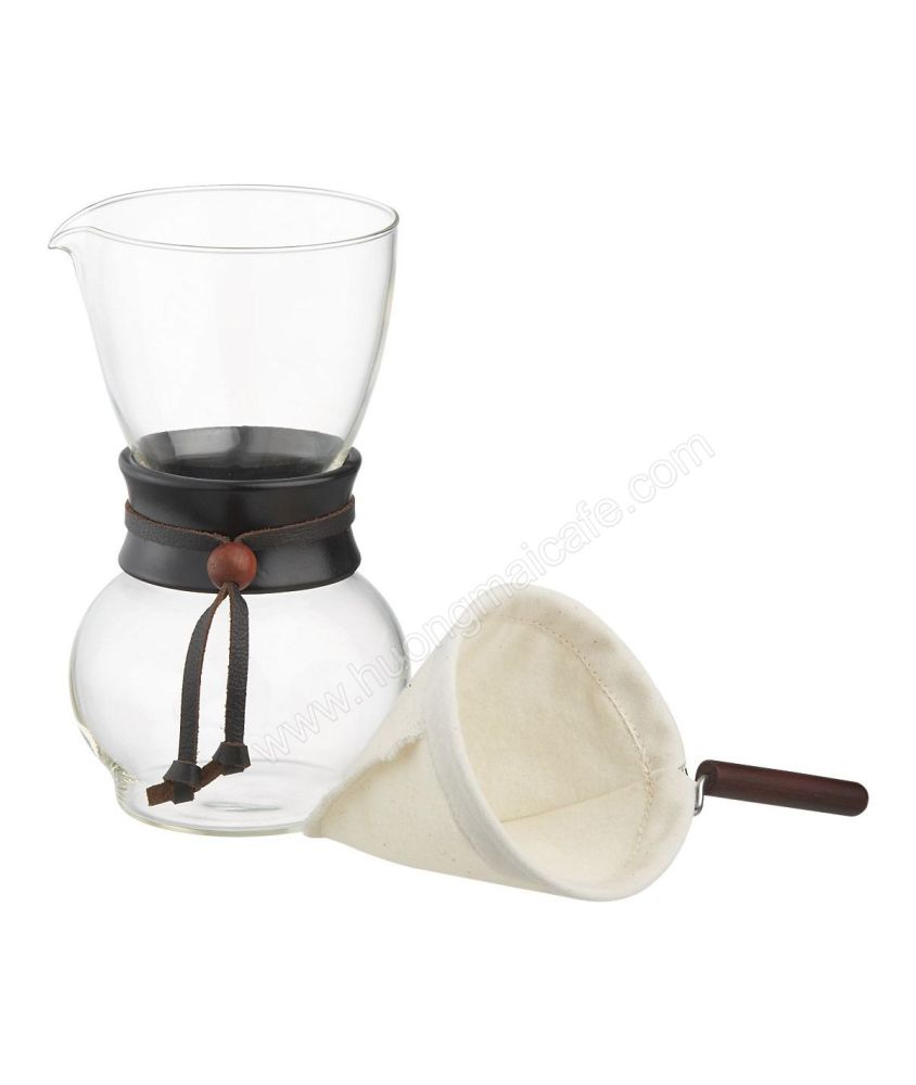 Chemex Coffee Maker - Tiamo Drip Pot 1P 