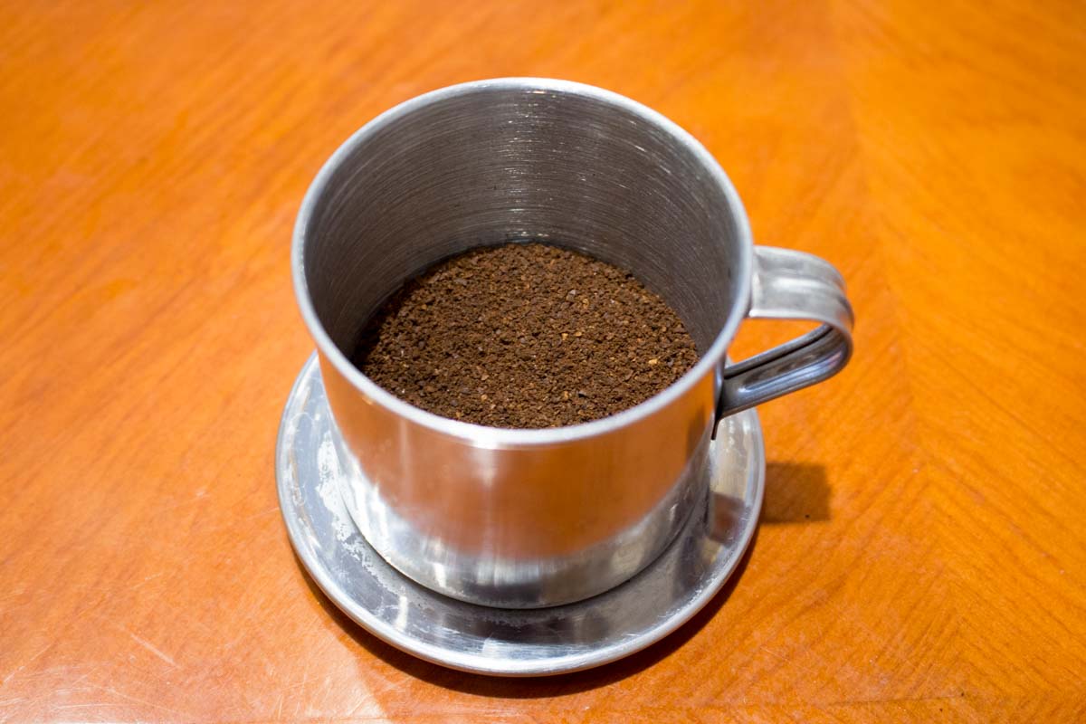 ground coffee