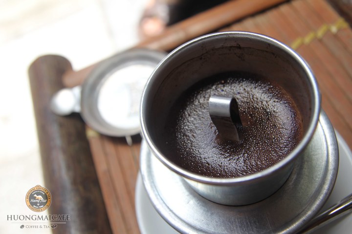 Vietnamese Weasel coffee at Huongmai Cafe