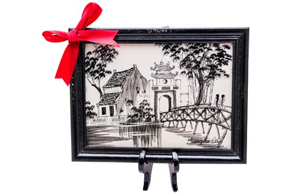 A CERAMIC PICTURE FRAME vietnam