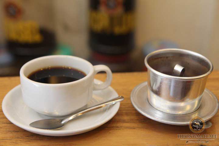 Weasel Legend Coffee in Huongmai Cafe is organic coffee, good for health and extremely tasty